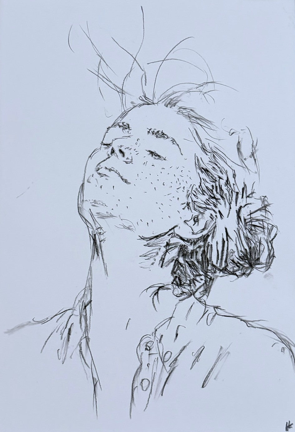 Marie 2 - Studies gerahmt