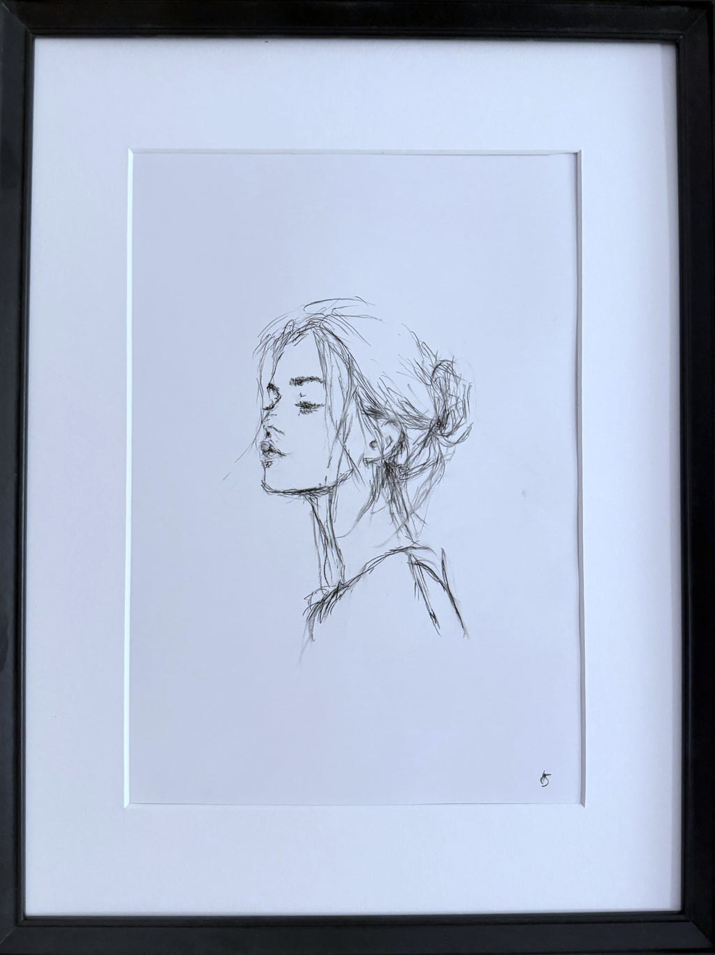 Ava - Studies gerahmt
