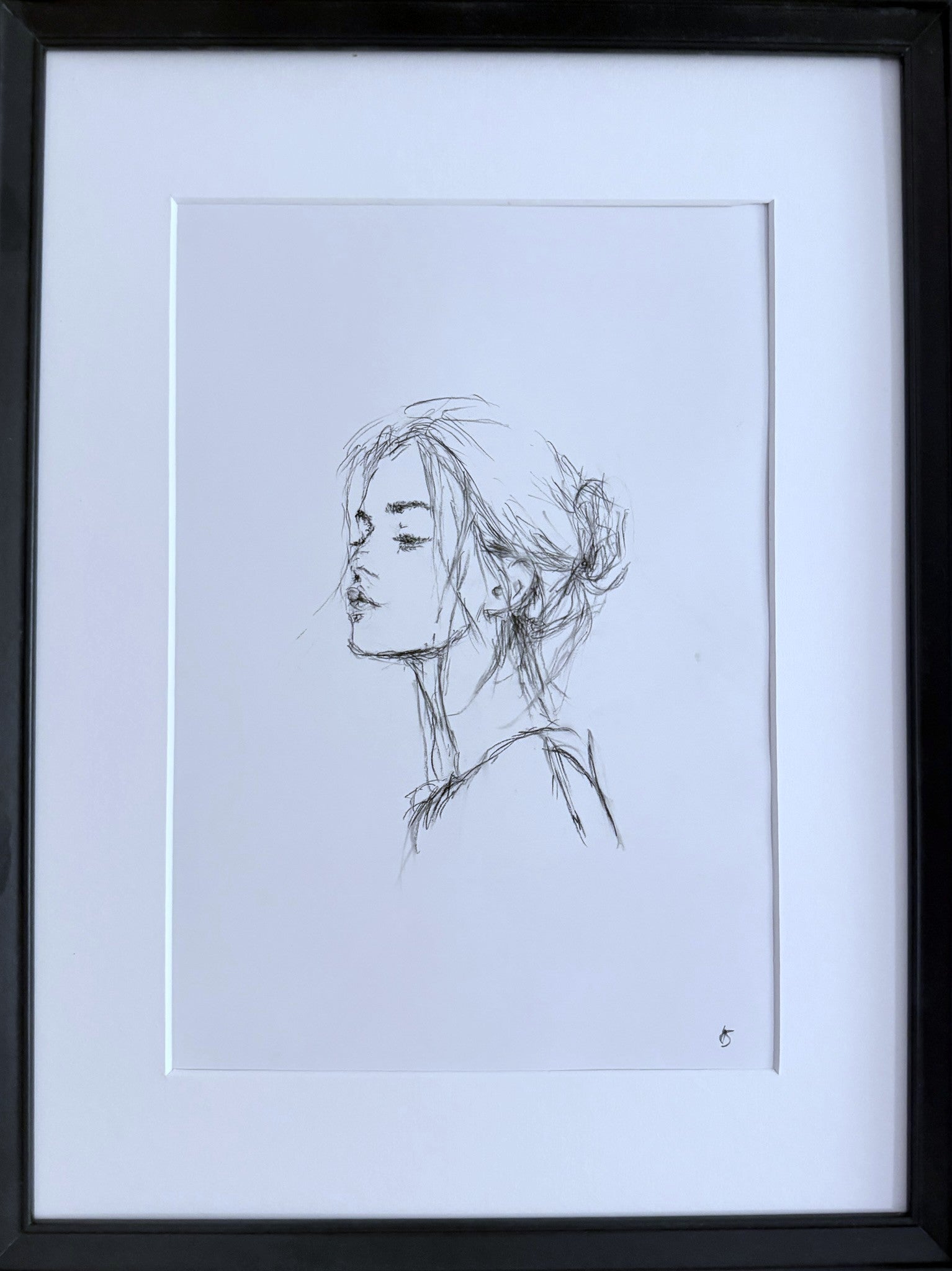 Ava - Studies gerahmt