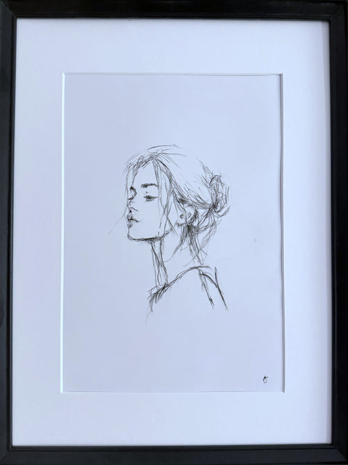 Ava - Studies gerahmt